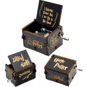 Caja Musical Harry Potter Negra Ed Limitada