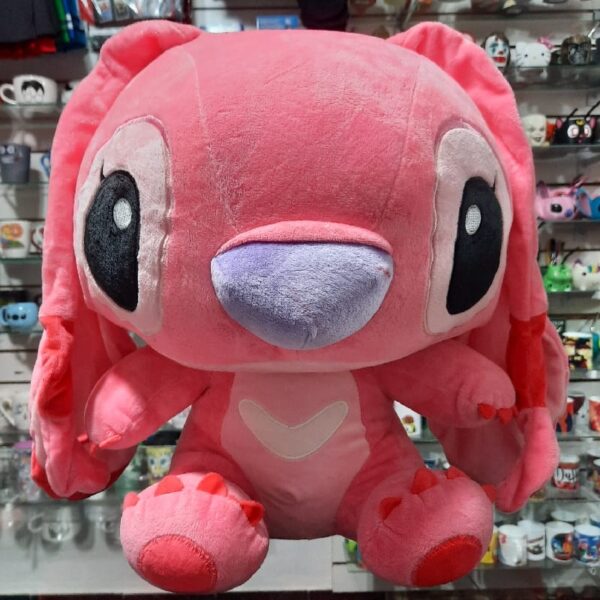 Pelúcia Stitch Angel BBR 20cm - Treme E Faz Barulho Na Orelha