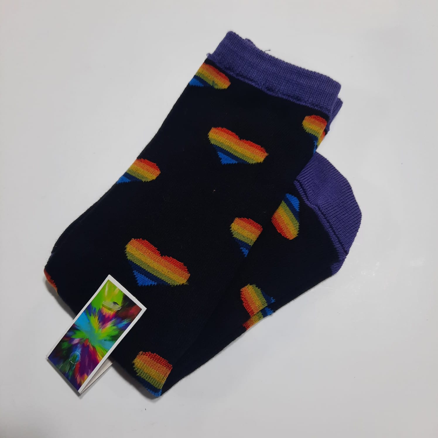 MEDIAS 3/4 LGBT NEGRA