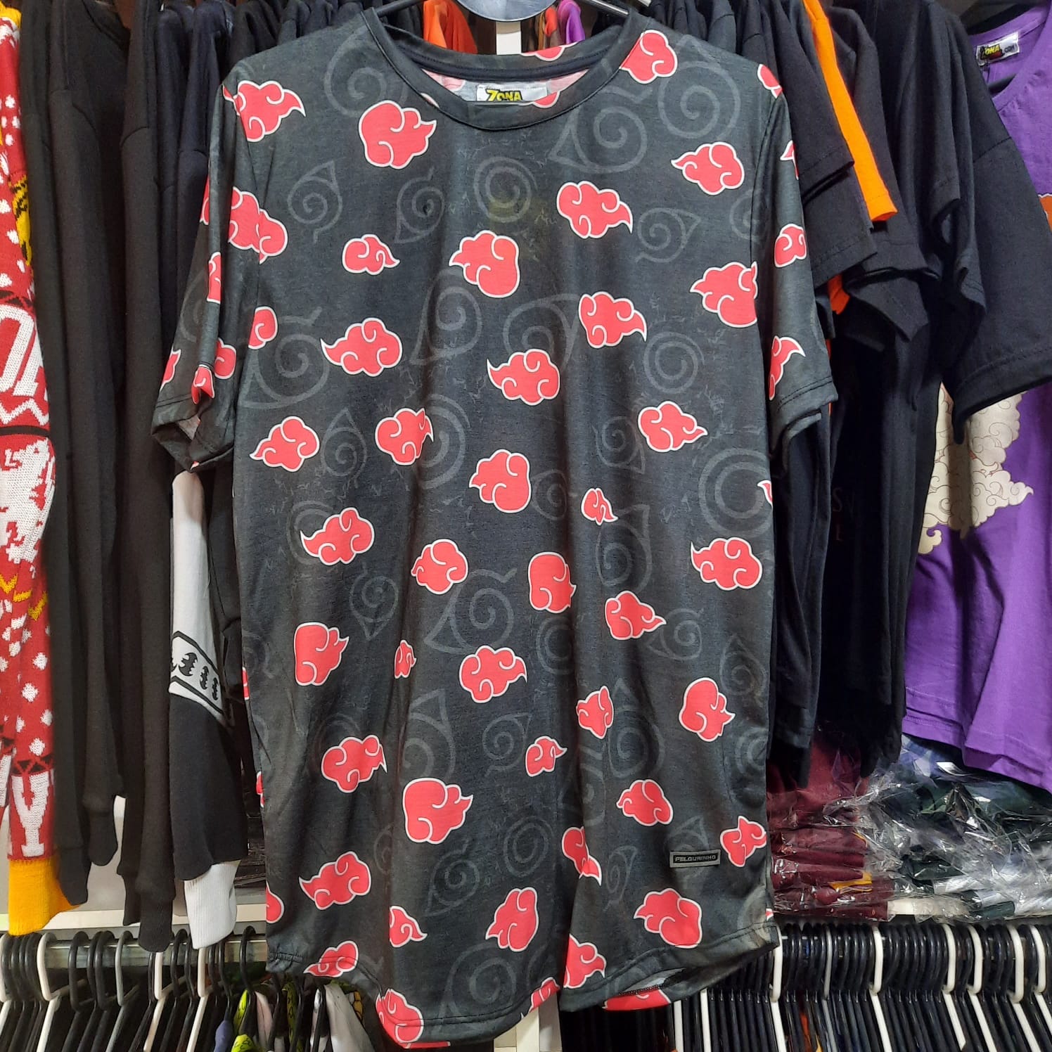 REMERA SUBLIMADA TALLE M AKATSUKI