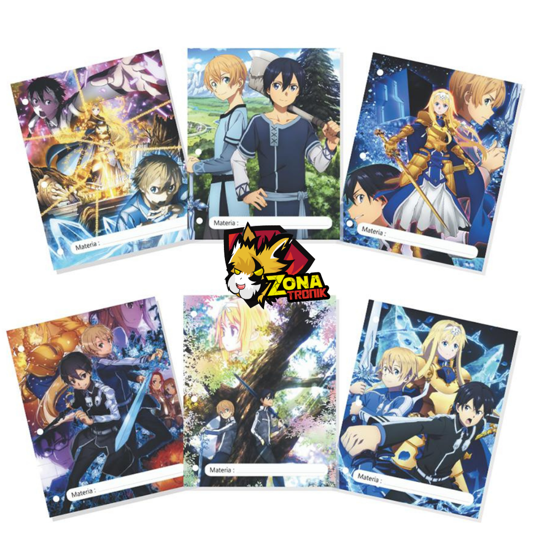 CARATULAS SWORD ART ONLINE MOD 2