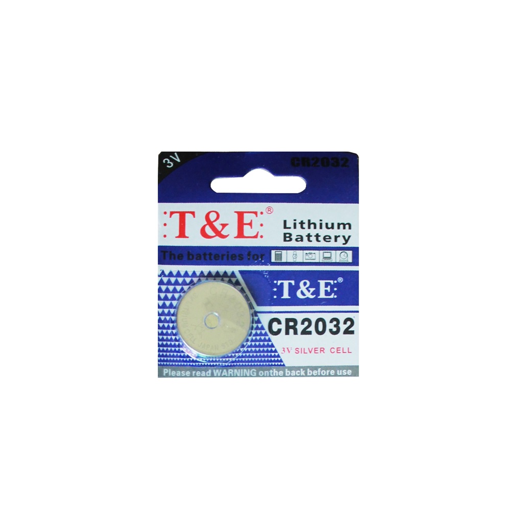 Pilas CR2032 T&E C/u