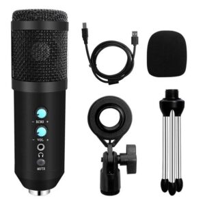 Microfono Condenser Usb Bm-858bp