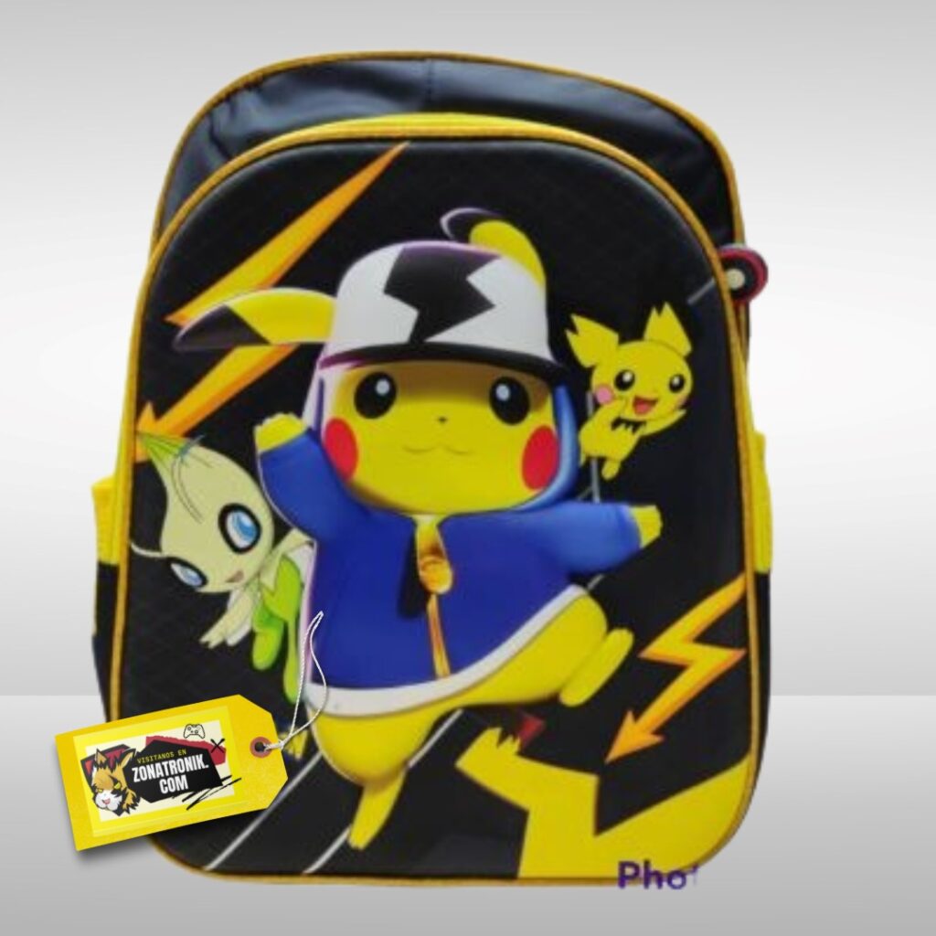 Mochila Pikachu