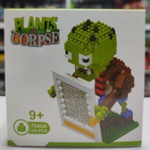 Pogo Block Zombie Con Puerta 350PCS Plantas vs zombies