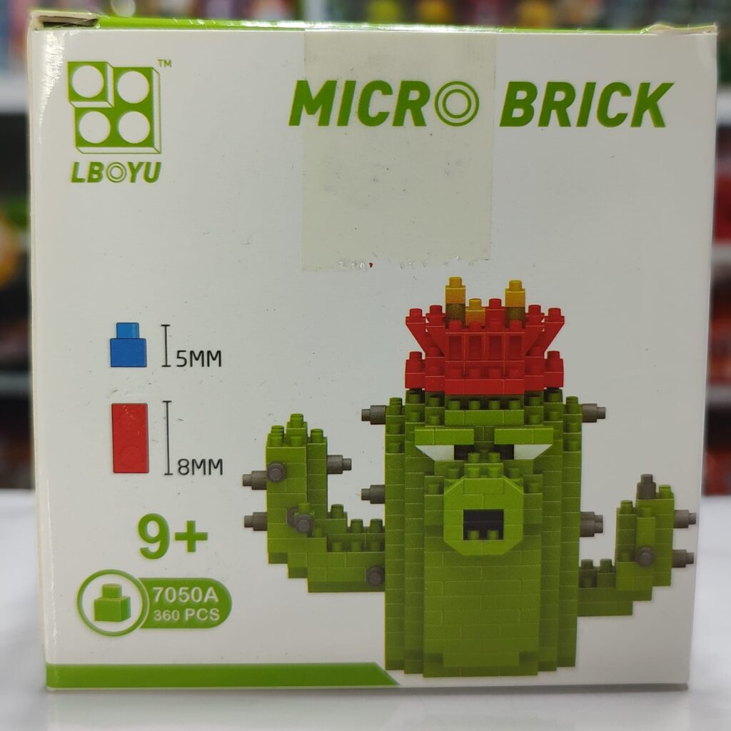 Pogo Cactus 360pcs Plantas vs zombies