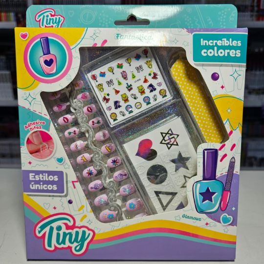 SET DELUXE NAILS TINY FASHION