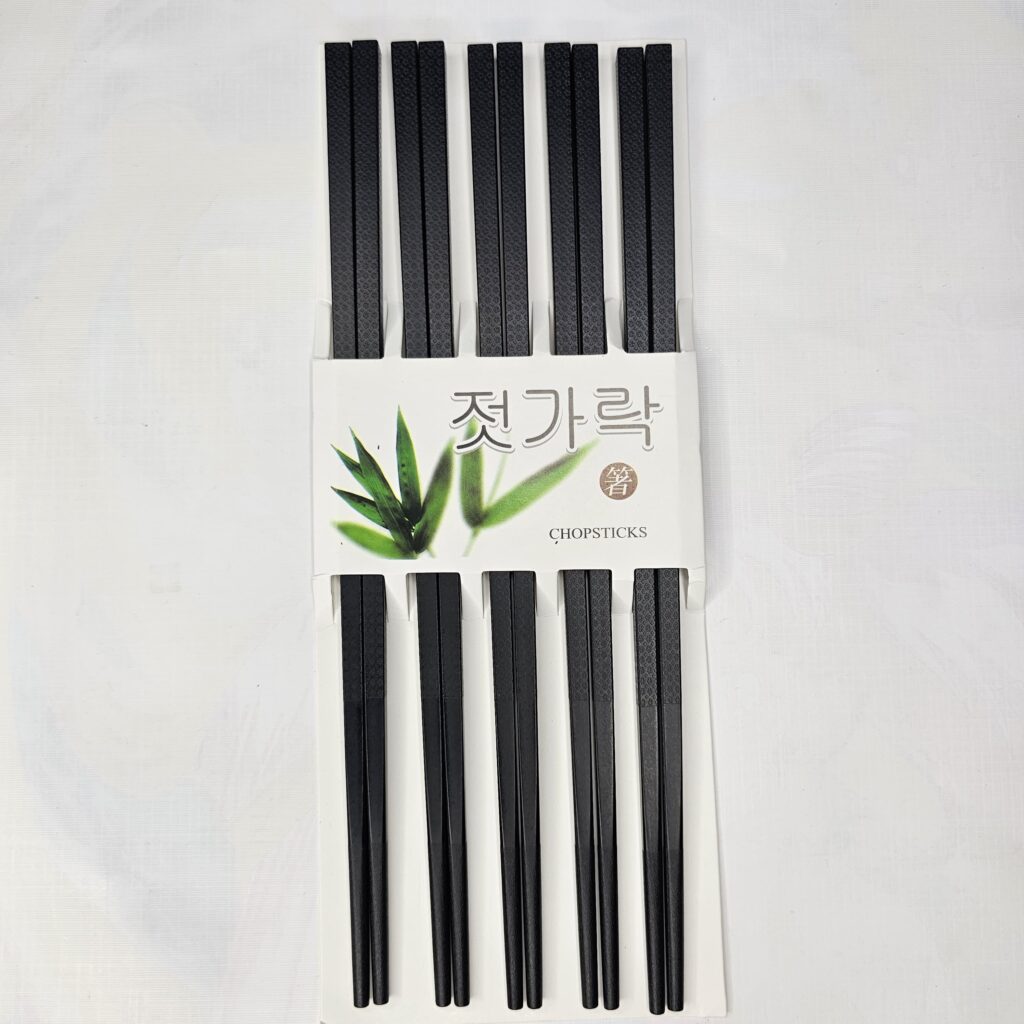 PACK 5 PARES PALITOS NEGRO LISO