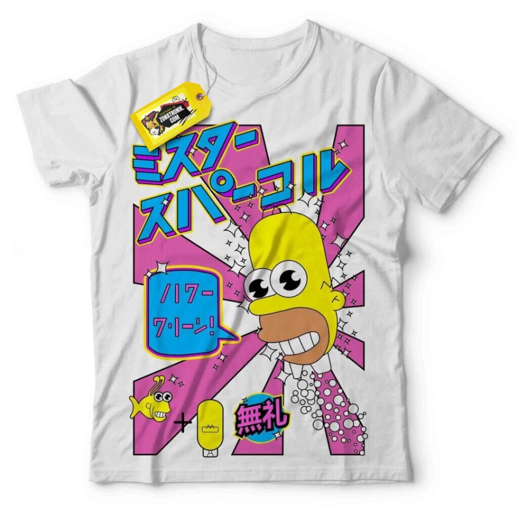Remera talle M Mr. Sparkle Homero