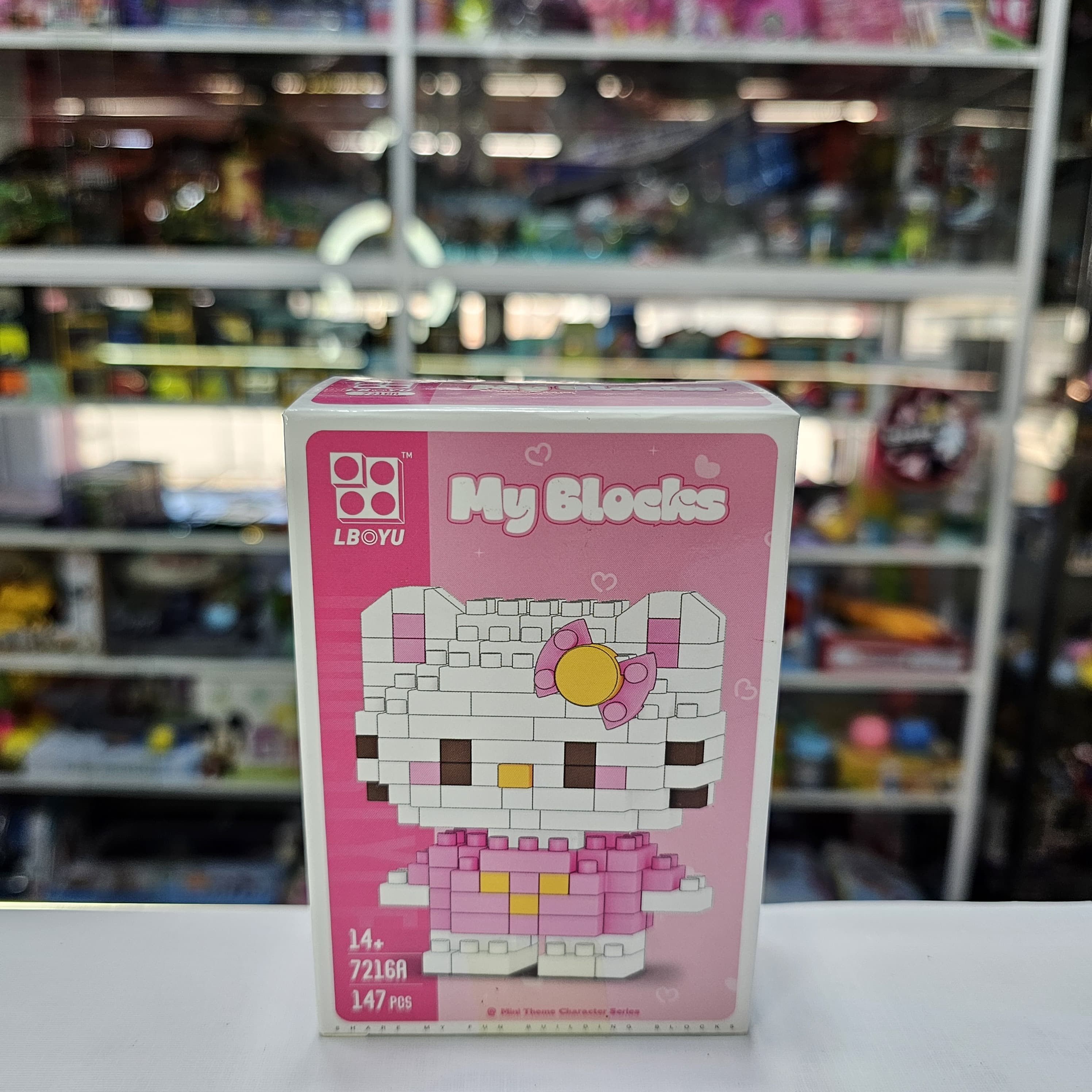 MICRO HELLO KITTY 147PCS ROSA