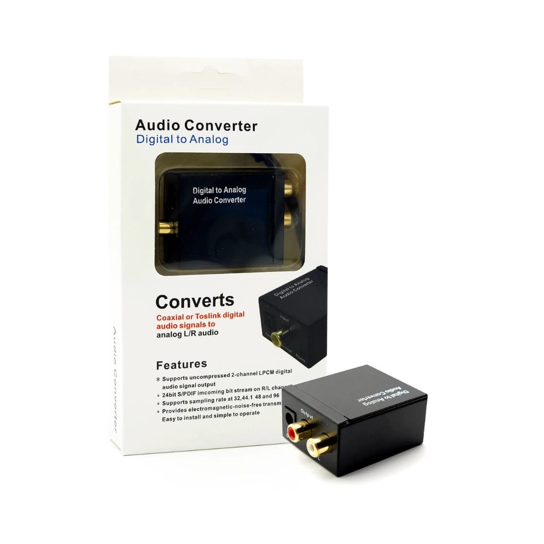 CONVERSOR DE AUDIO OPTICO A RCA AUDIO  SMC7812