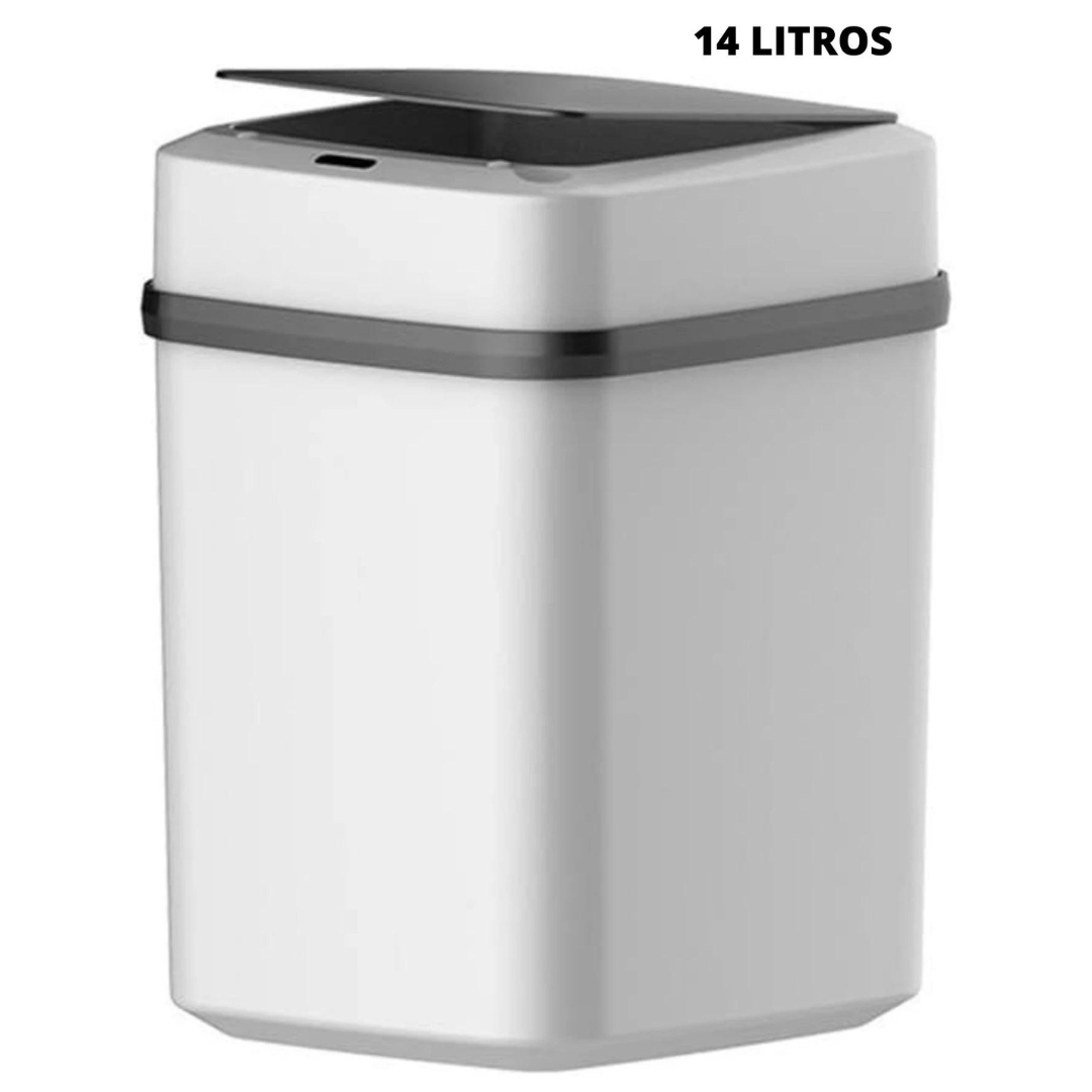 TACHO CESTO DE BASURA INTELIGENTE SENSOR AUTOMATICO 14L