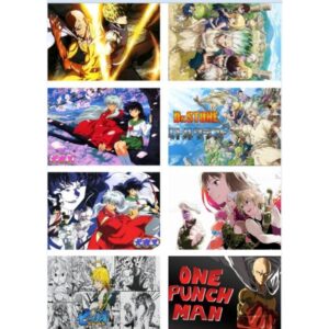 Posters x8 29CM*42CM Anime Surtido Cod.C