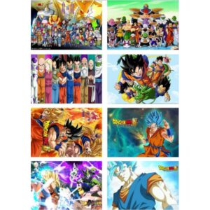Posters x8 29CM*42CM Dragon Ball Cod.A