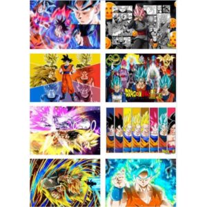 Posters x8 29CM*42CM Dragon Ball Cod.B