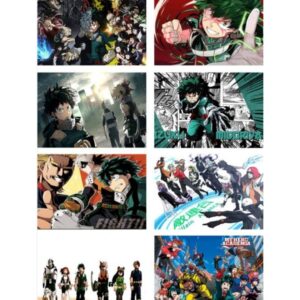 Posters x8 29CM*42CM My Hero Academia cod.C