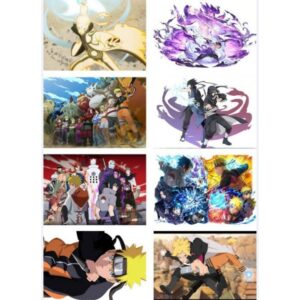 Posters x8 29CM*42CM Naruto Cod.A