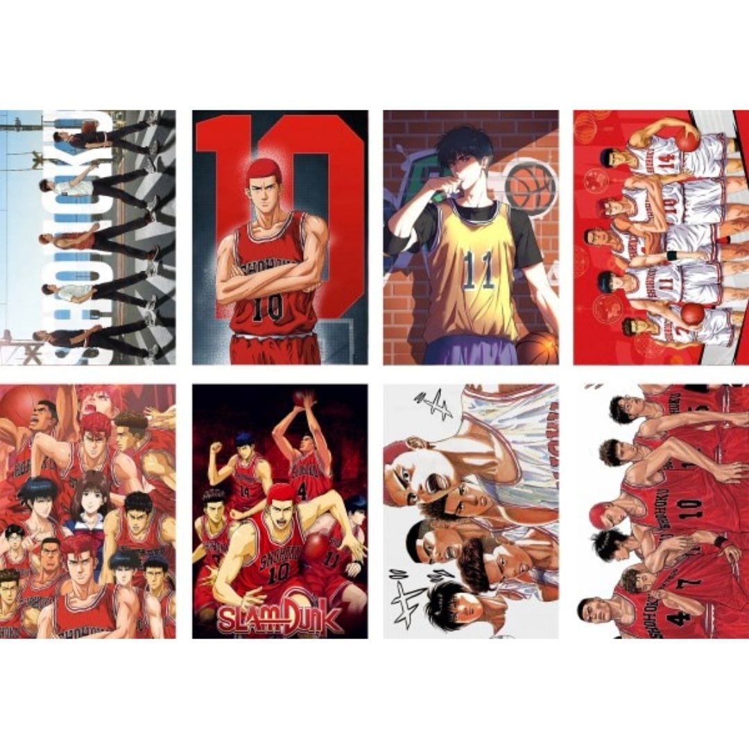 Posters x8 29CM*42CM Slam Dunk cod.B