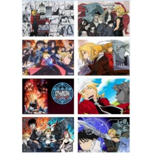 Posters x8 29CM*42CM Fullmetal Alchemist