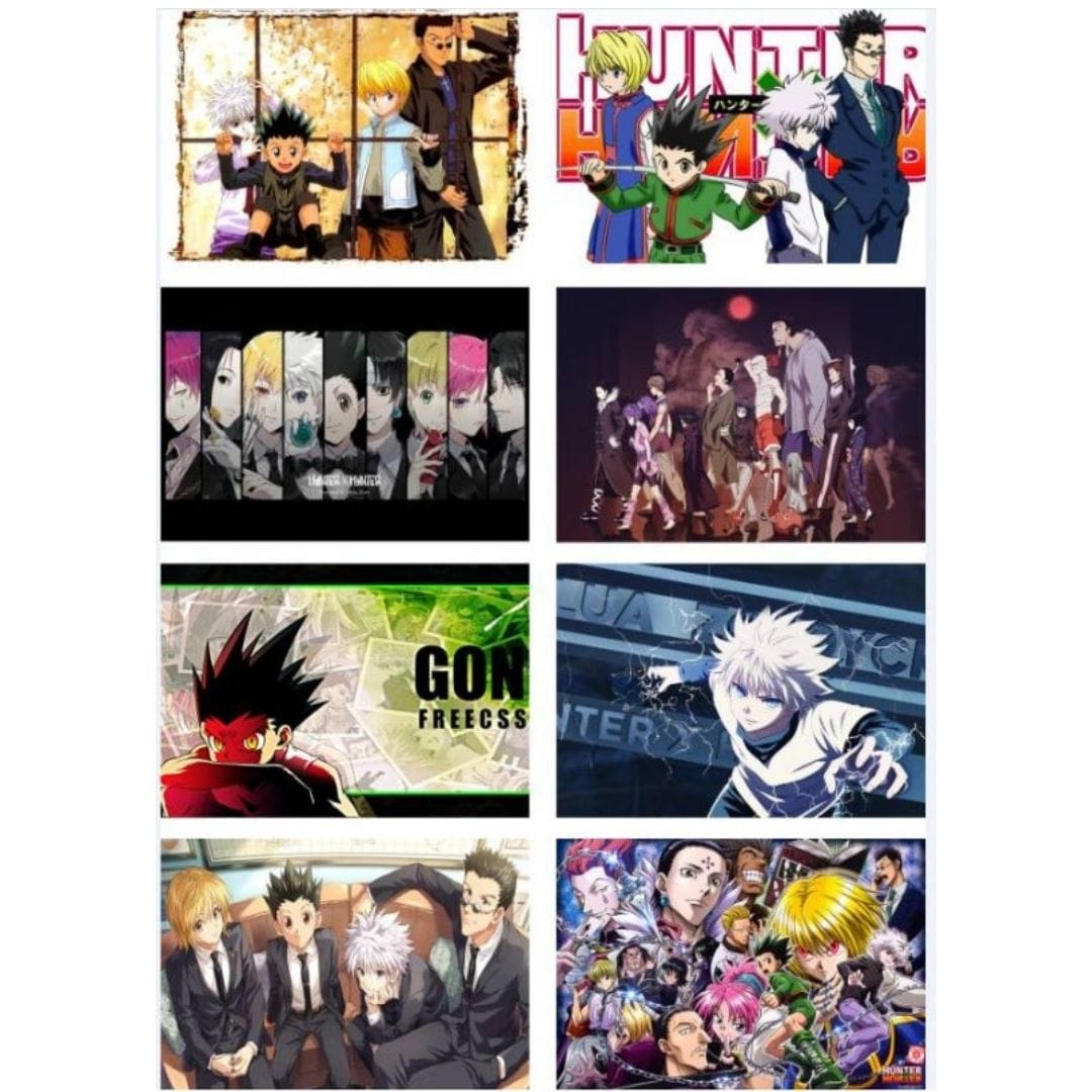 Posters x8 29CM*42CM Hunter X Hunter
