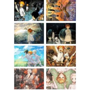 Posters x8 29CM*42CM The Promised Neverland