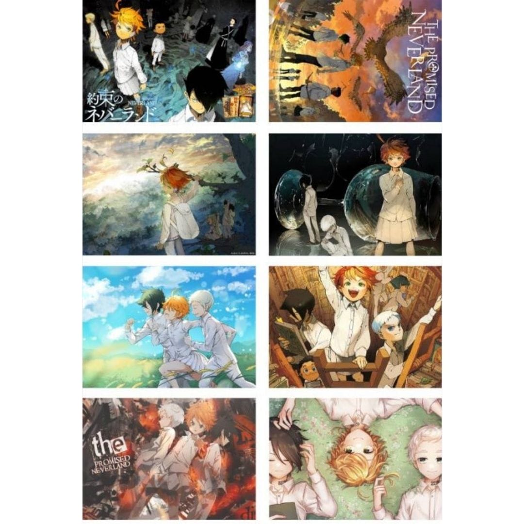 Posters x8 29CM*42CM The Promised Neverland