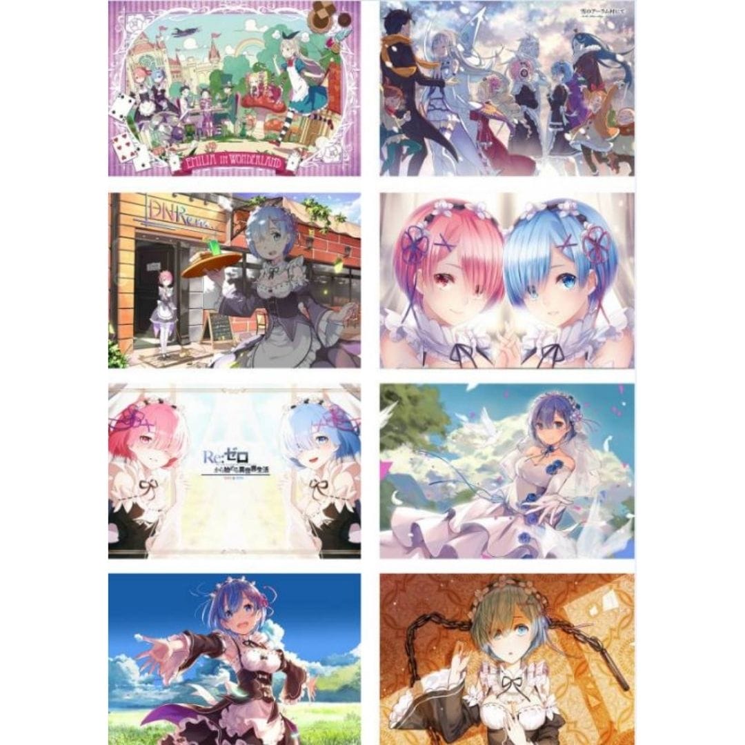 Posters x8 29CM*42CM Rem