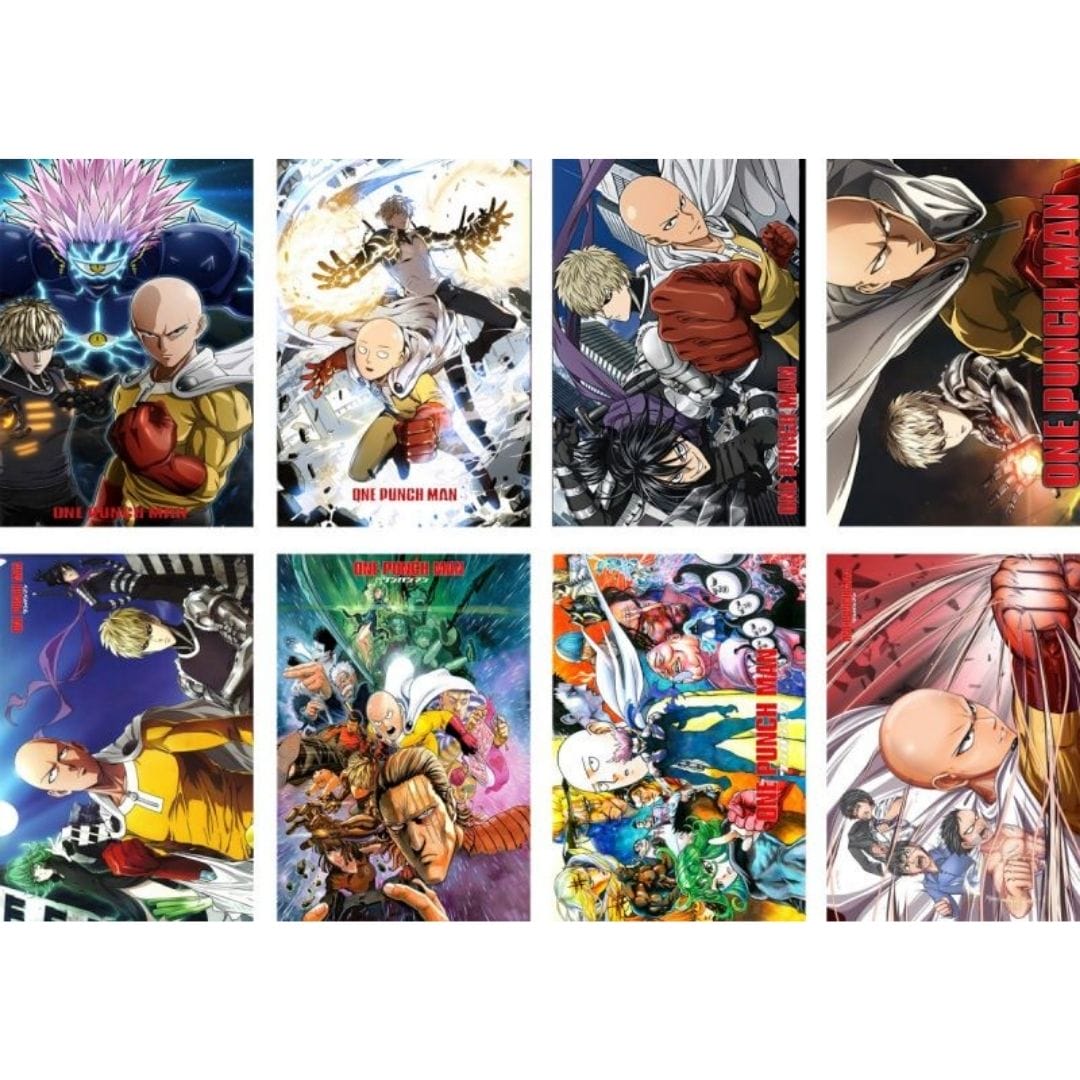 Posters x8 29CM*42CM ONE PUNGH MAN,COD.A