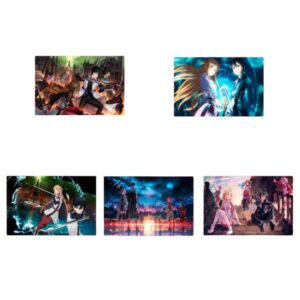 Posters x5 A3 Sword Art Online