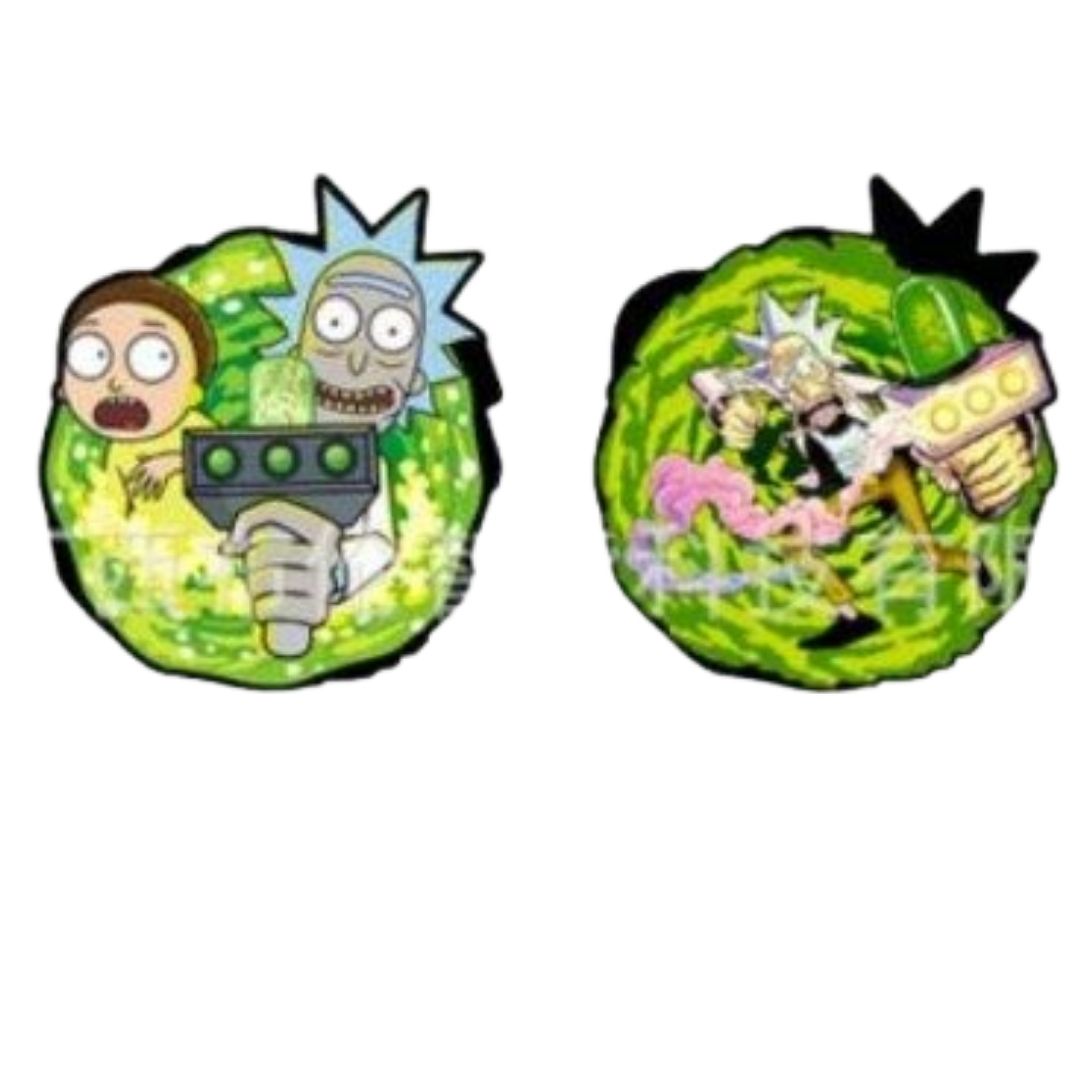 ANIME STICKER LENTICULAR RICK AND MORTY