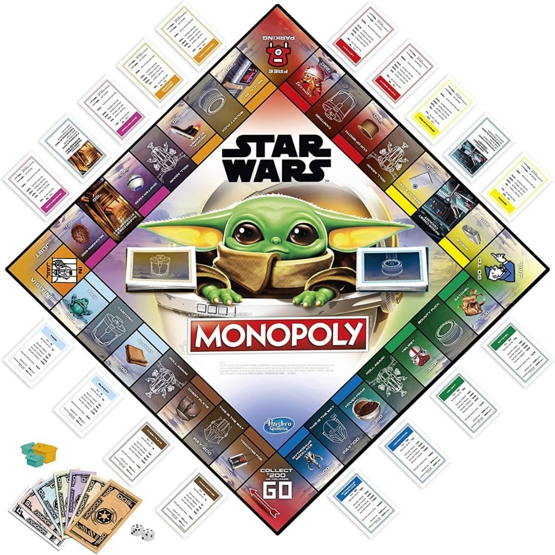 MONOPOLIO HASBRO Star Wars Baby Yoda