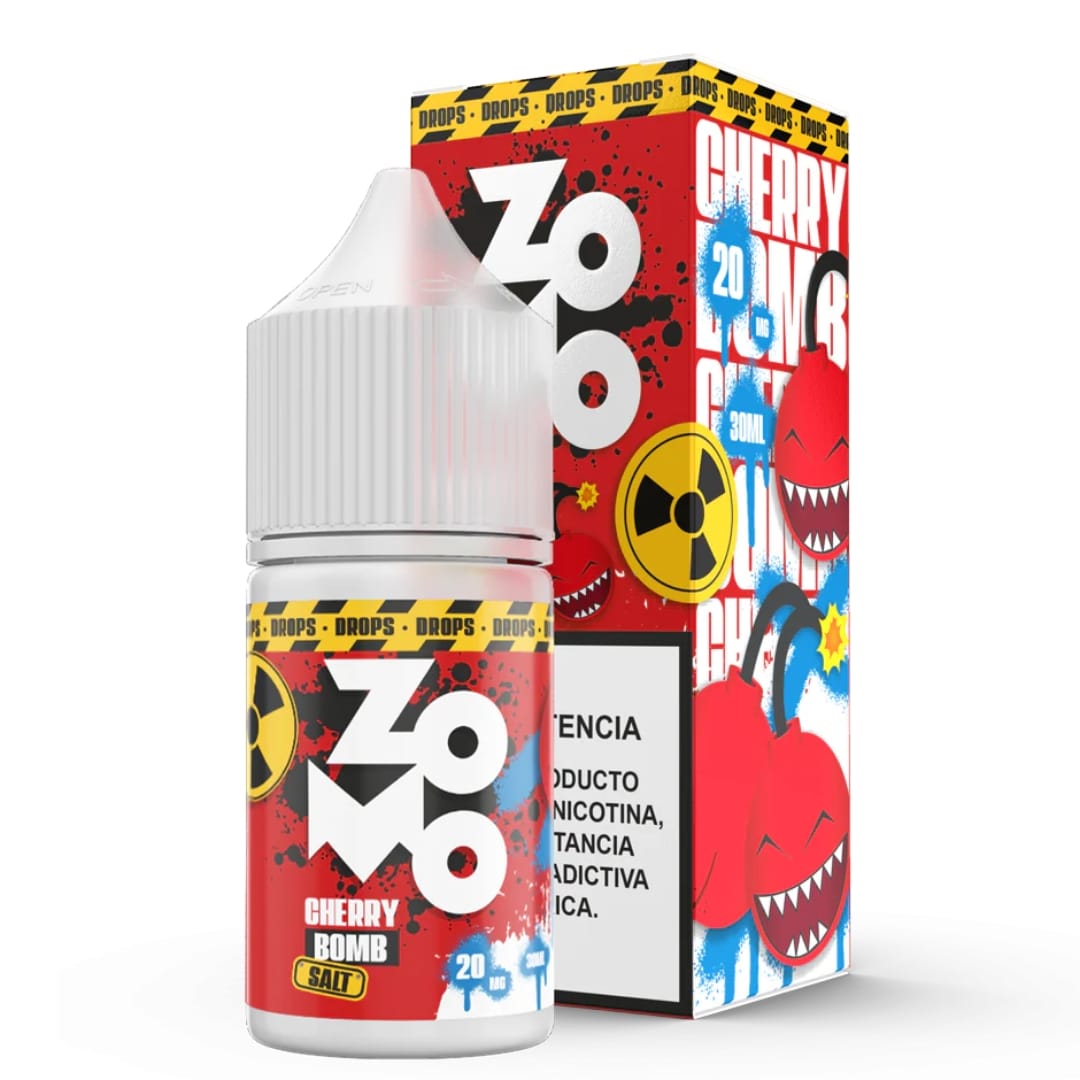 LIQUIDO ZOMO 60ML 3% NICOTINA DROPS CHERRY BOMB