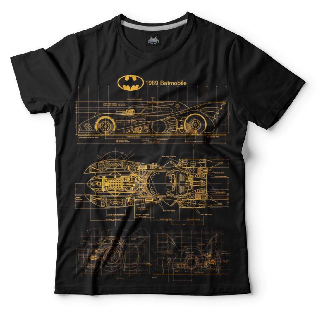 Remera talle M Batimovil - Batman Dc