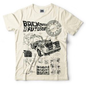 Remera talle XL DeLorean - Back to the future