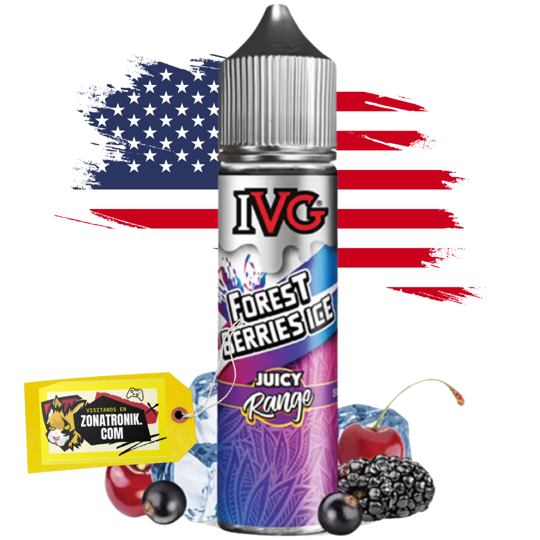 LIQUIDO IVG 3MG 60ML FOREST BERRIES ICE