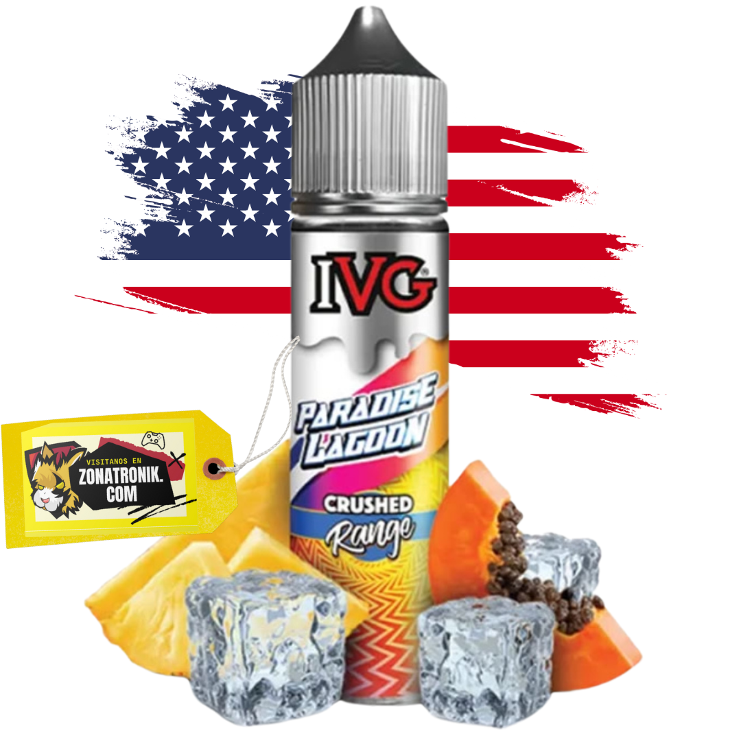 LIQUIDO IVG 0MG 60ML - PARADISE LAGOON