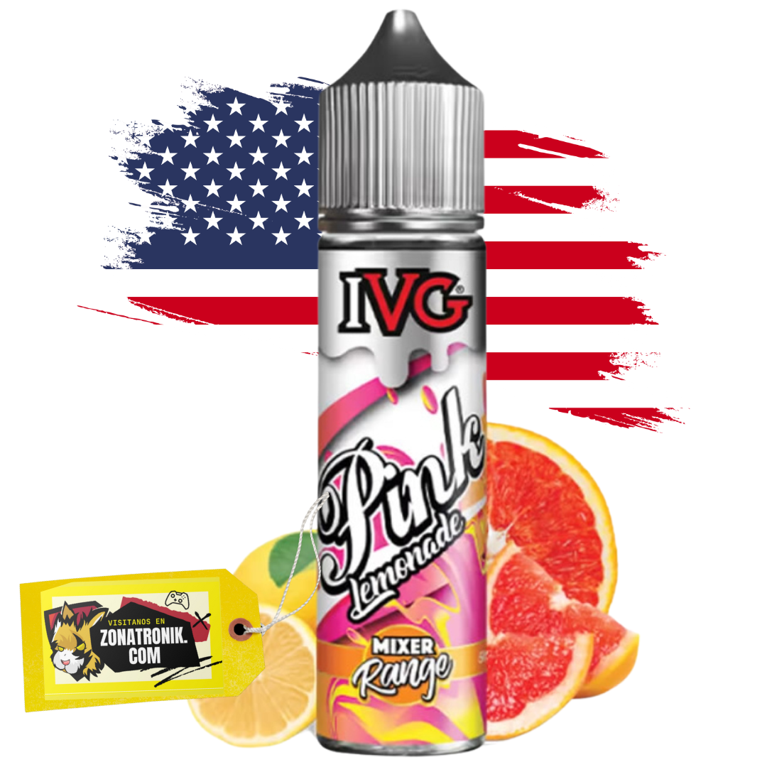 LIQUIDO IVG 3MG 60ML PINK LEMONADE