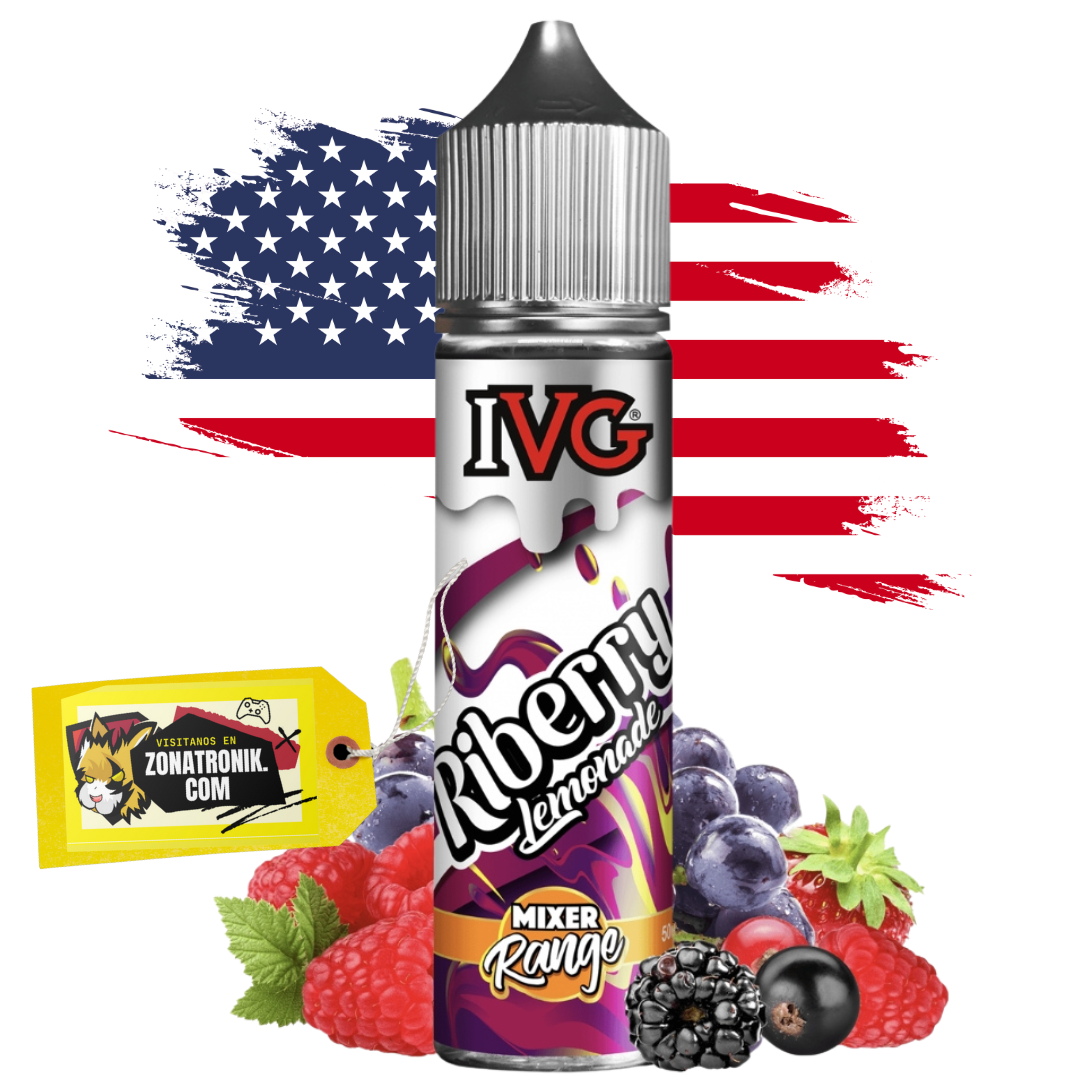 LIQUIDO IVG 3MG 60ML RIBERRY LEMONADE