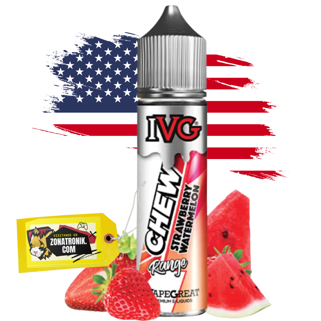 LIQUIDO IVG 3MG 60ML STRAWBERRY WATERMELON