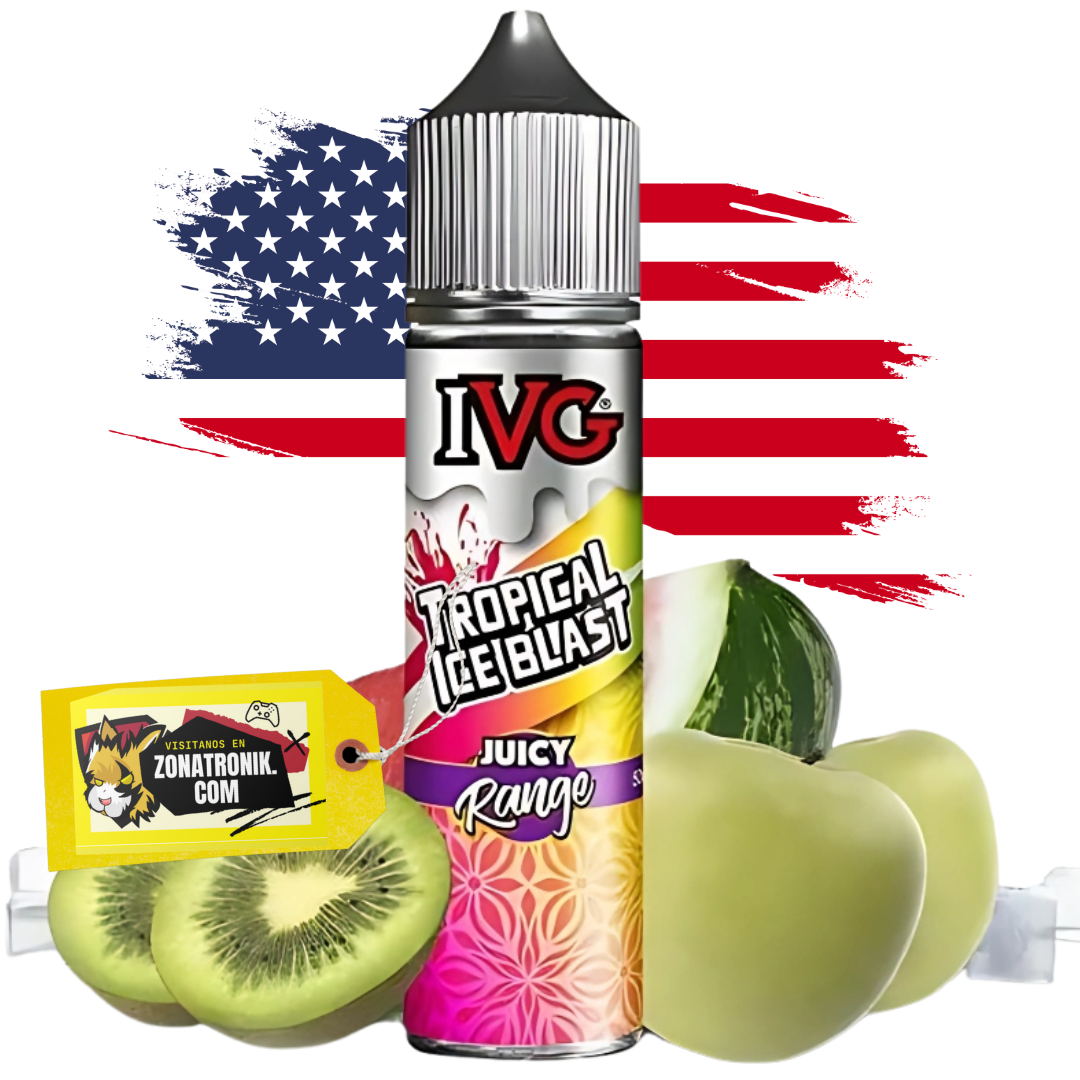 LIQUIDO IVG 3MG 60ML TROPICAL ICE BLAST
