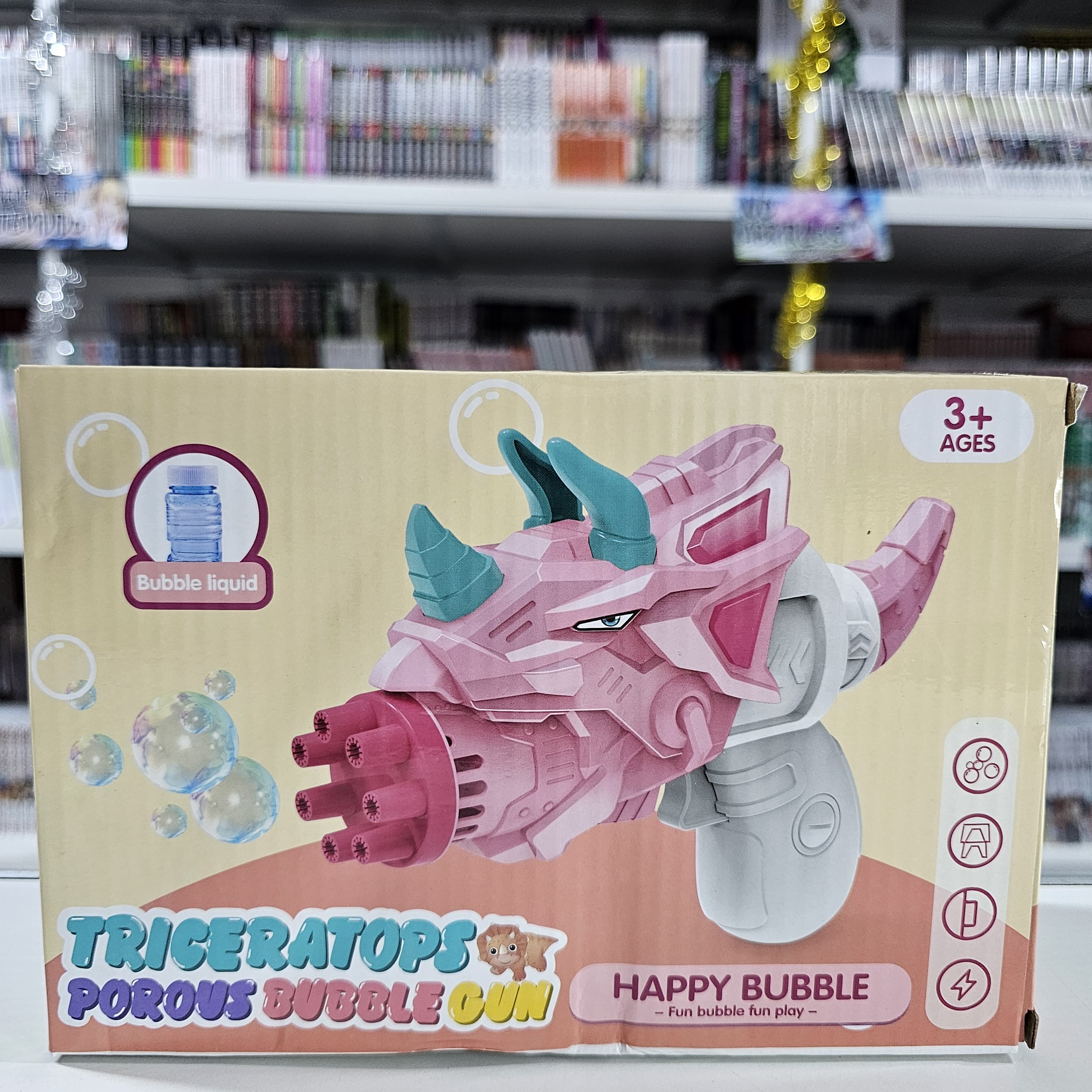 BURBUJERO TRICERATOPS