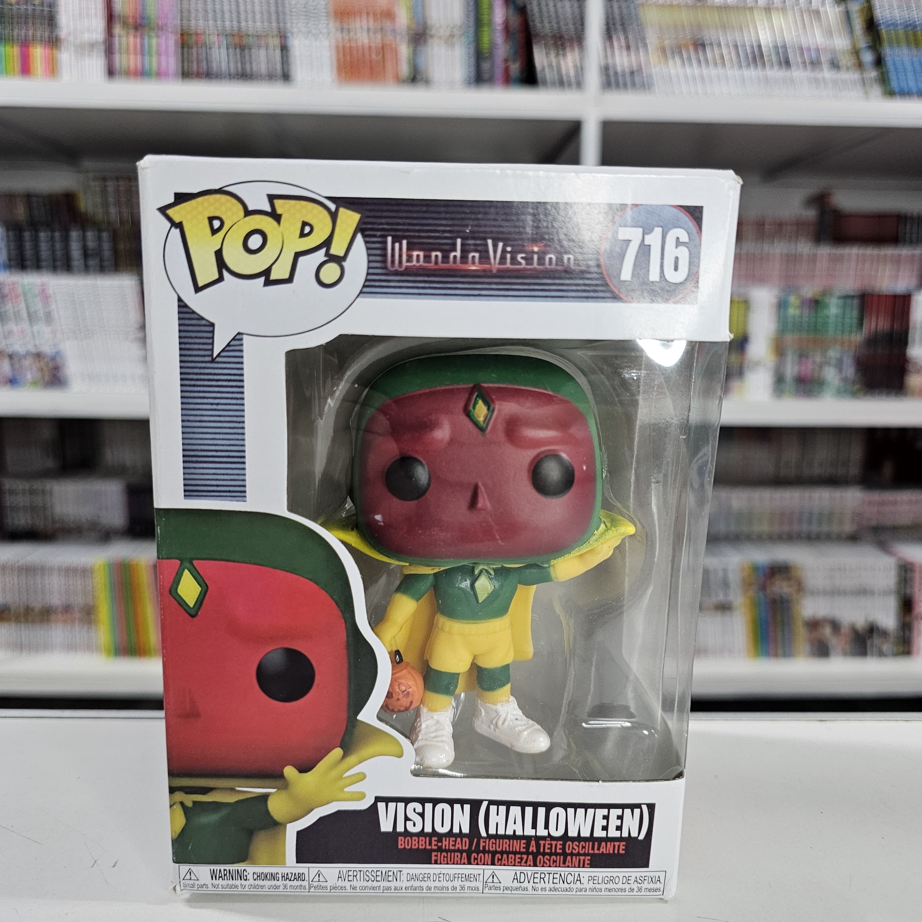 FUNKO POP Vision Halloween 716 ? Wanda Vision