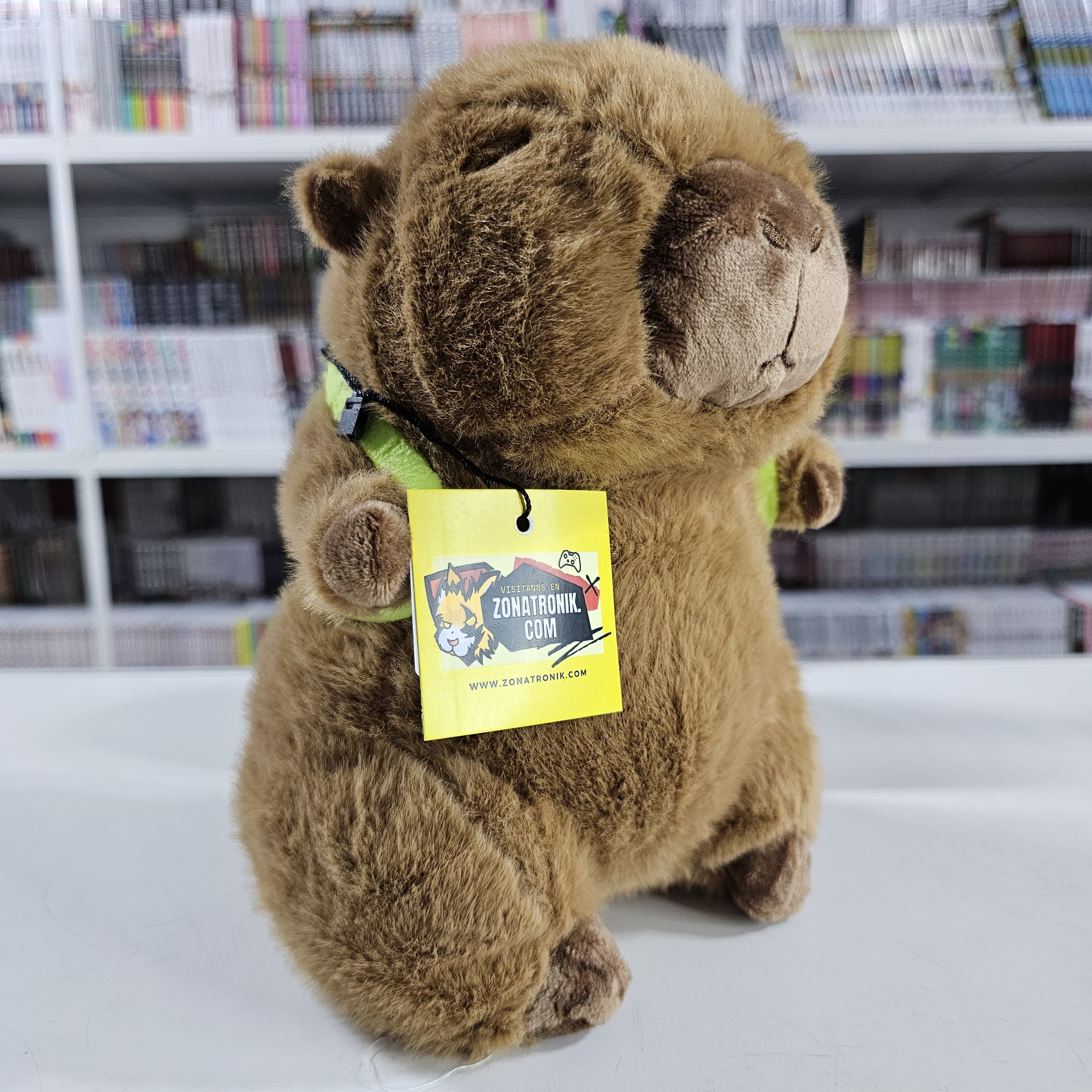 Peluche Capibara 25 Cm - Morbido E Realistico, In Cotone PP - Regalo Per Bambini E Ragazzi, Perfetto Per Abbracci E Collezione - 2