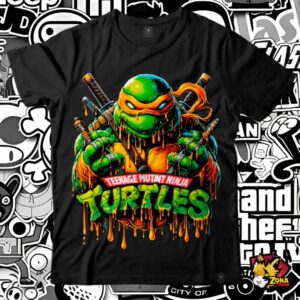 Remera talle XXL Tortuga Ninja