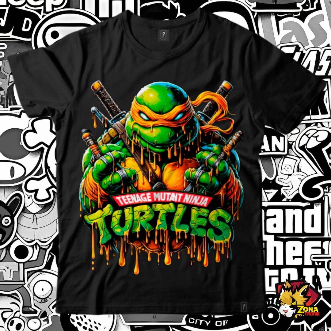 Remera talle S Tortuga Ninja
