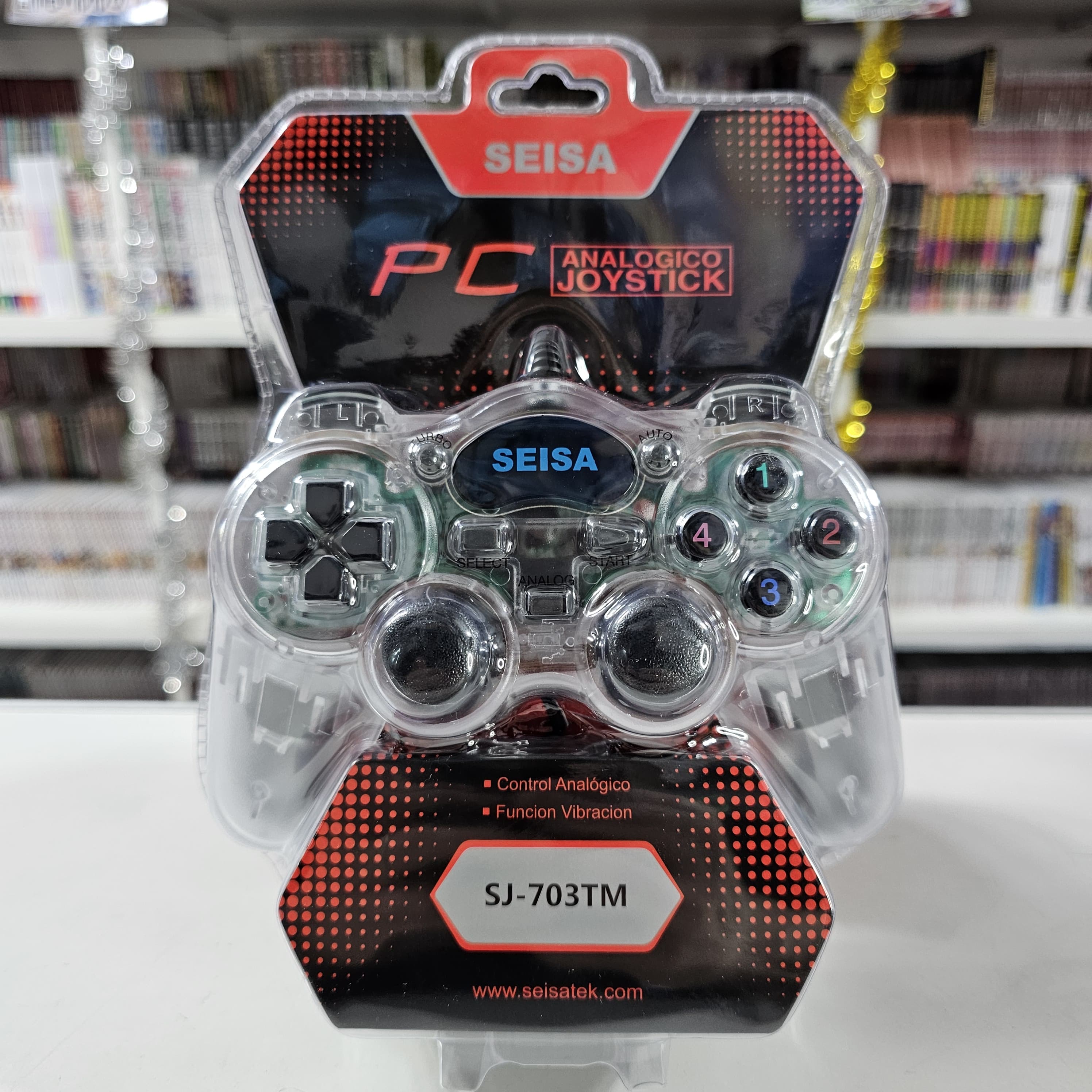 Joystick PC transparente