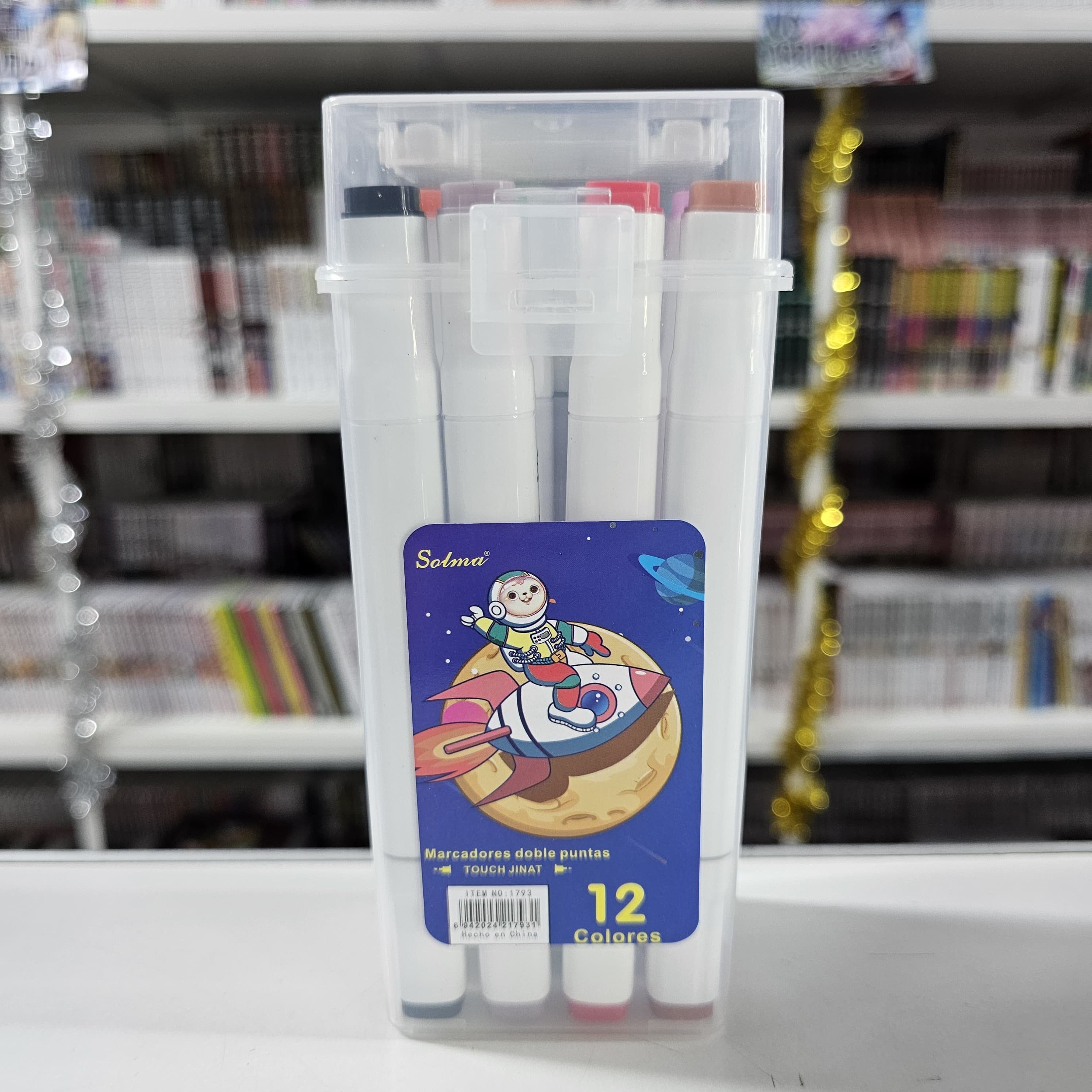PACK 12 FIBRAS DOBLE PUNTA