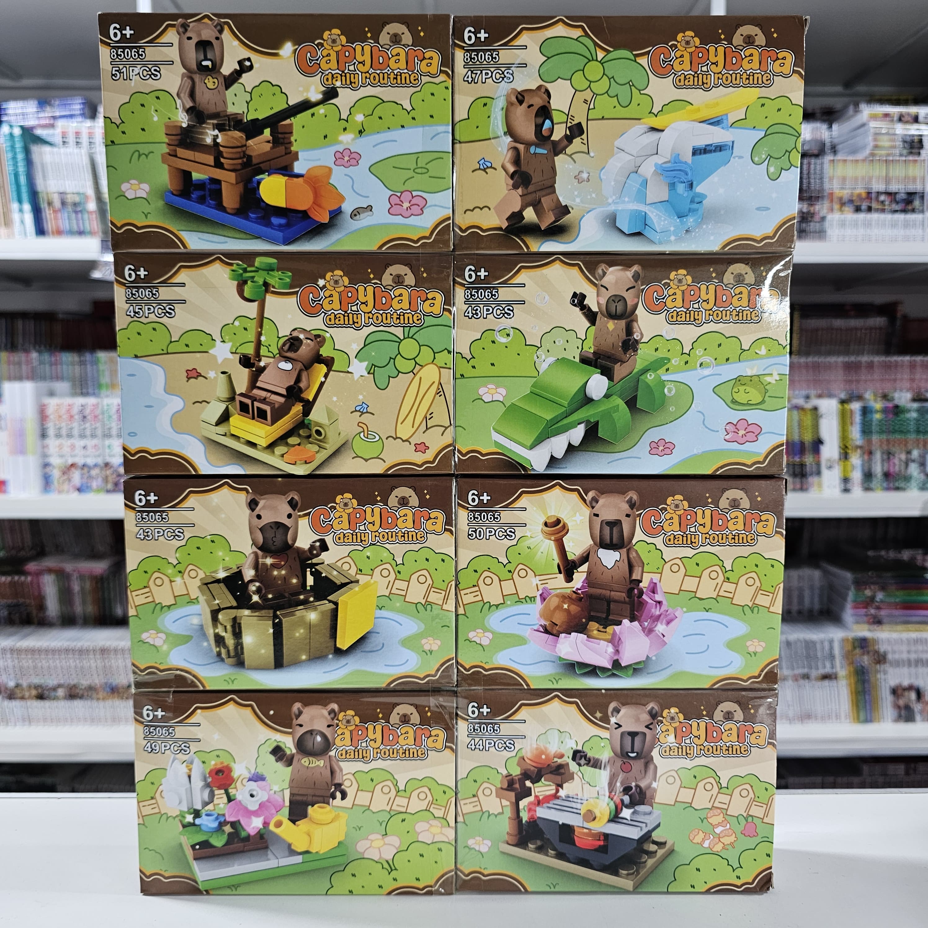 POGO CAPYBARA - DAILY ROUTINE 372PCS
