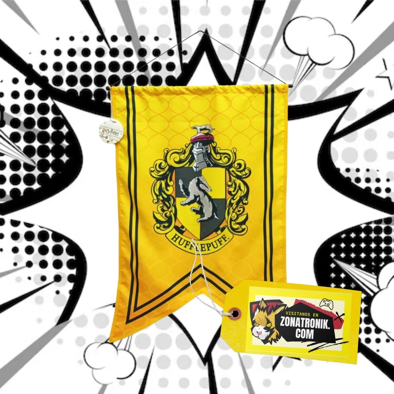 Banderin Hufflepuff