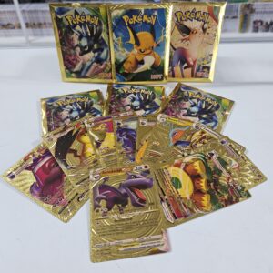 Carta sobre Pokemon Dorado x1